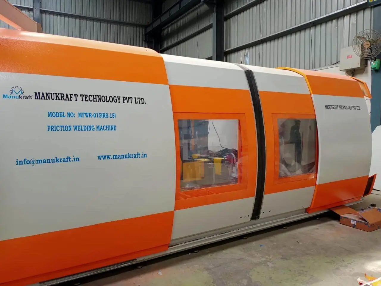 Refurbished 20 Ton Kuka Friction Welding Machine - Manukraft Technology